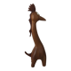 Toy wood giraffe vintage scandinavian teak 1960-70