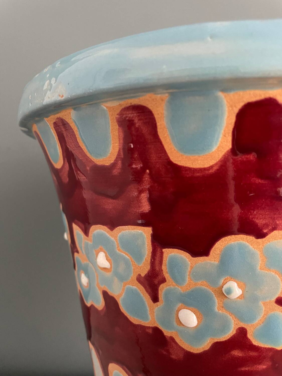 CAB Art Deco tulip vase