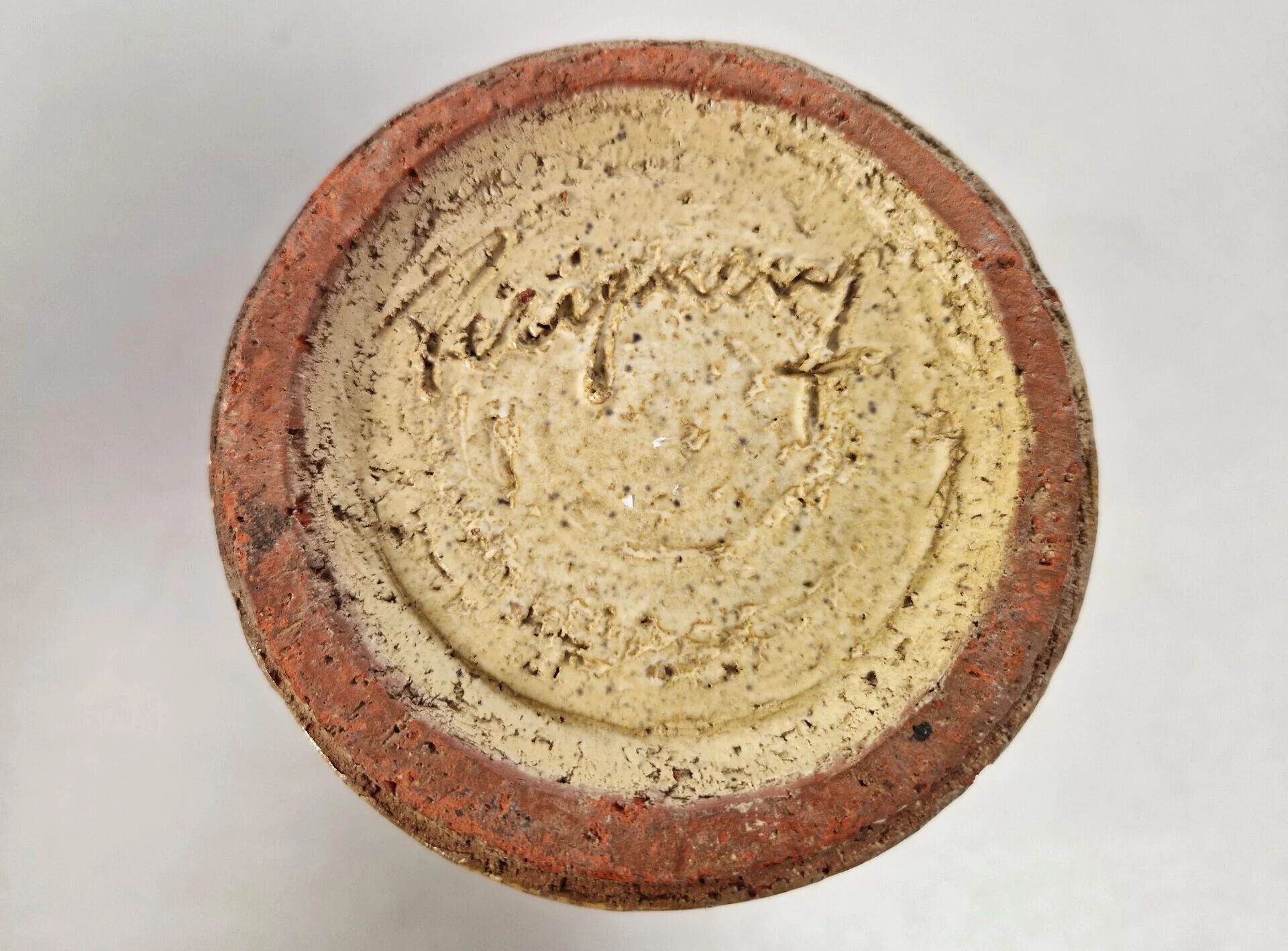 Large Elisabeth Vandeweghe vase for Perignem