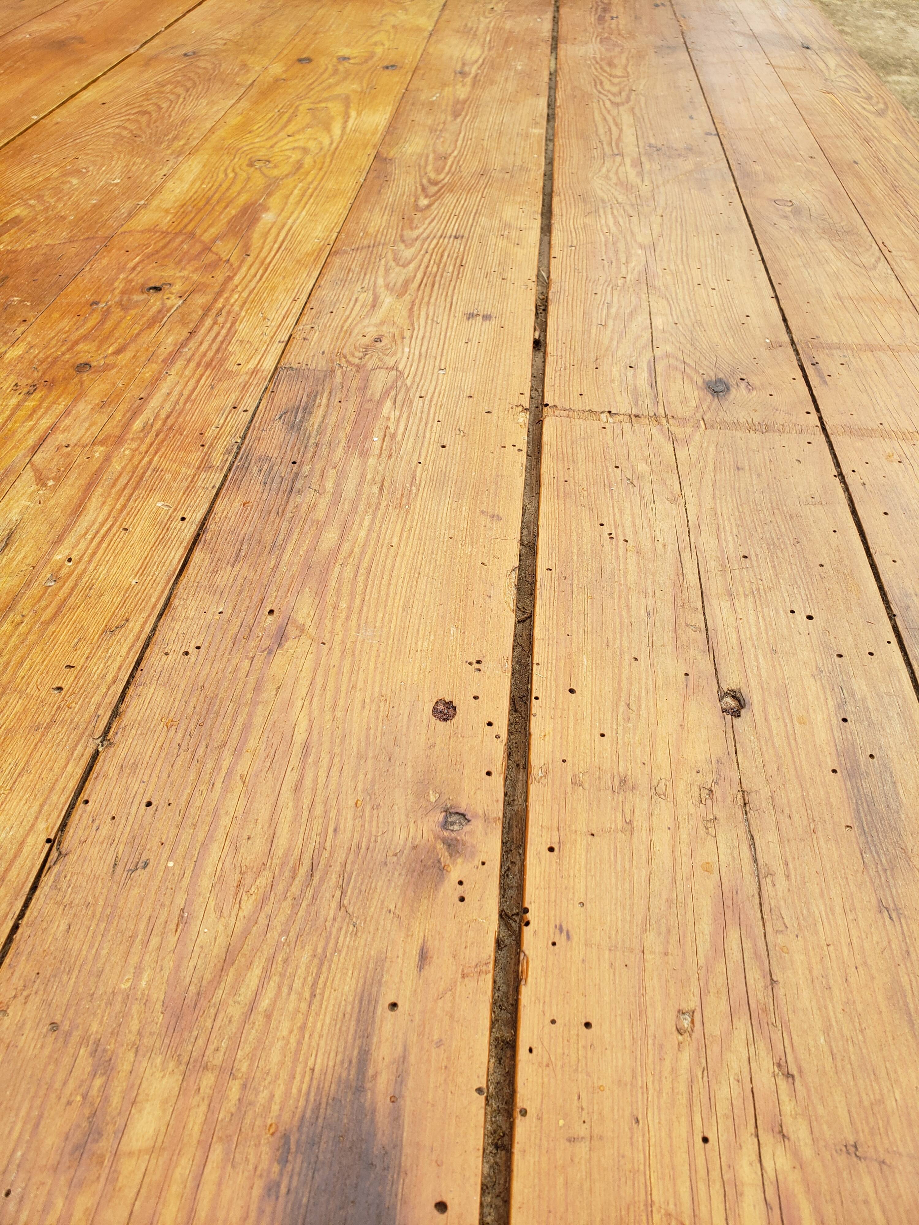 Old farm table in pine 3 meters