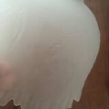 Moulded glass flower