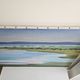 Oil on Canvas Painting Lakeside Landscape Water Body signed Doan Inger