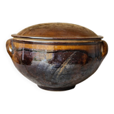Stoneware soup tureen