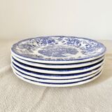 English dessert plate