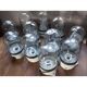 Porcelain and glass industrial lamp