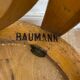 Baumann Pair of authentic chairs bistro chair Parisian furniture