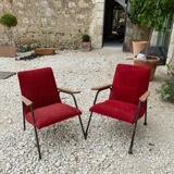 Set of 2 scandinavian armchairs