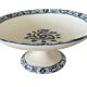 Antique compote dish in earthenware from Salins-lès-Bains (Jura)