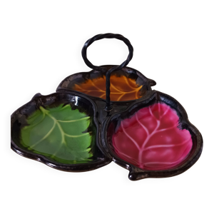 Plat apéritif ,signé