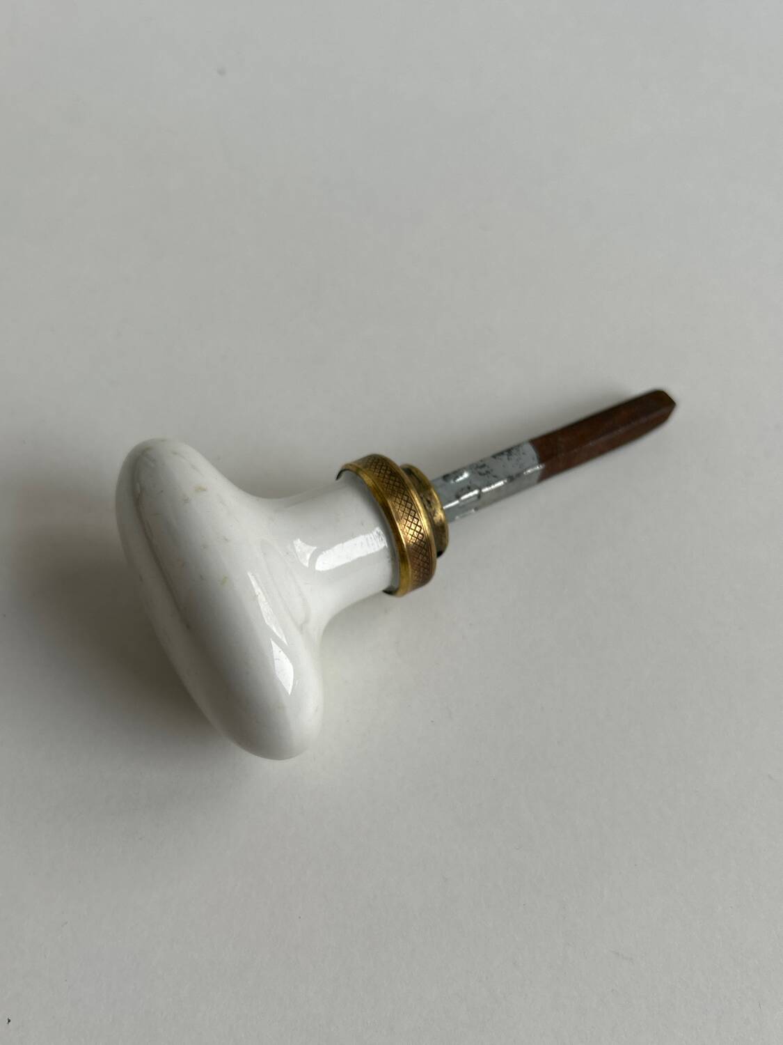 Old porcelain handle