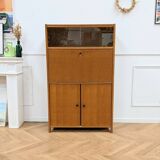 Secrétaire en chêne vintage