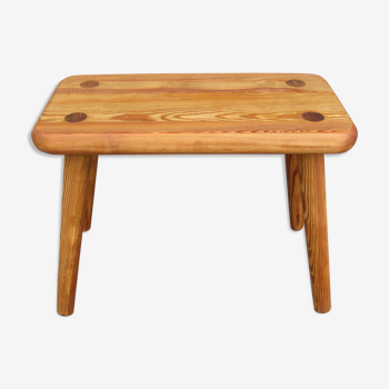 Tabouret scandinave en pin