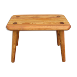 Scandinavian pine stool