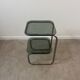 Smoked glass side table - bedside table.