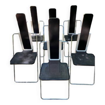 Suite de 6 chaises design Bik Bok Casa et Ekornes