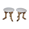 2 tripod stools bestiary crowbars