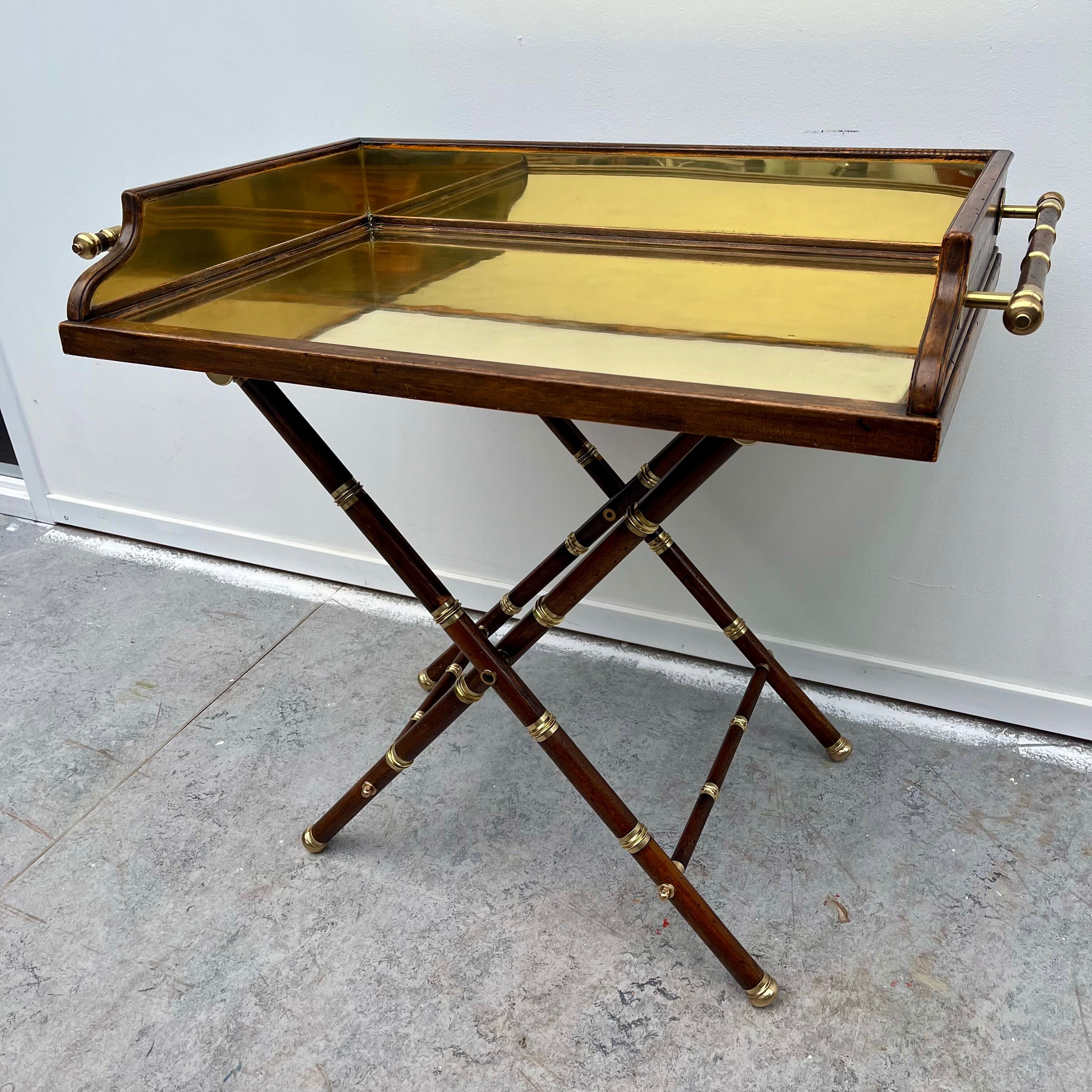 XIXth century butler tray