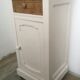 Old wooden bedside