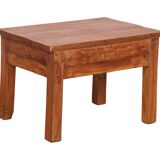 Antique Burmese teak bedside table