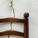 Chair in beech and straw