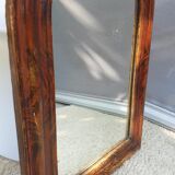 Louis Philippe mirror 42 x 55 wood and stucco