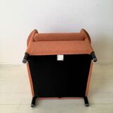 Orange armchair by Paolo Piva for Wittmann, Model Aura