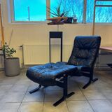 Chauffeuse et ottoman vintage “Siesta Deluxe” par Ingmar Relling