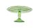 Cake bowl on stand from Ząbkowice Glassworks, 1970s