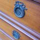 Louis xvi style chest of drawers in cherry wood 3 drawers