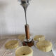 Art deco chandelier 5 branches circa 1940