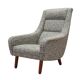 Fauteuil lounge, design danois, années 1970, production : Danemark