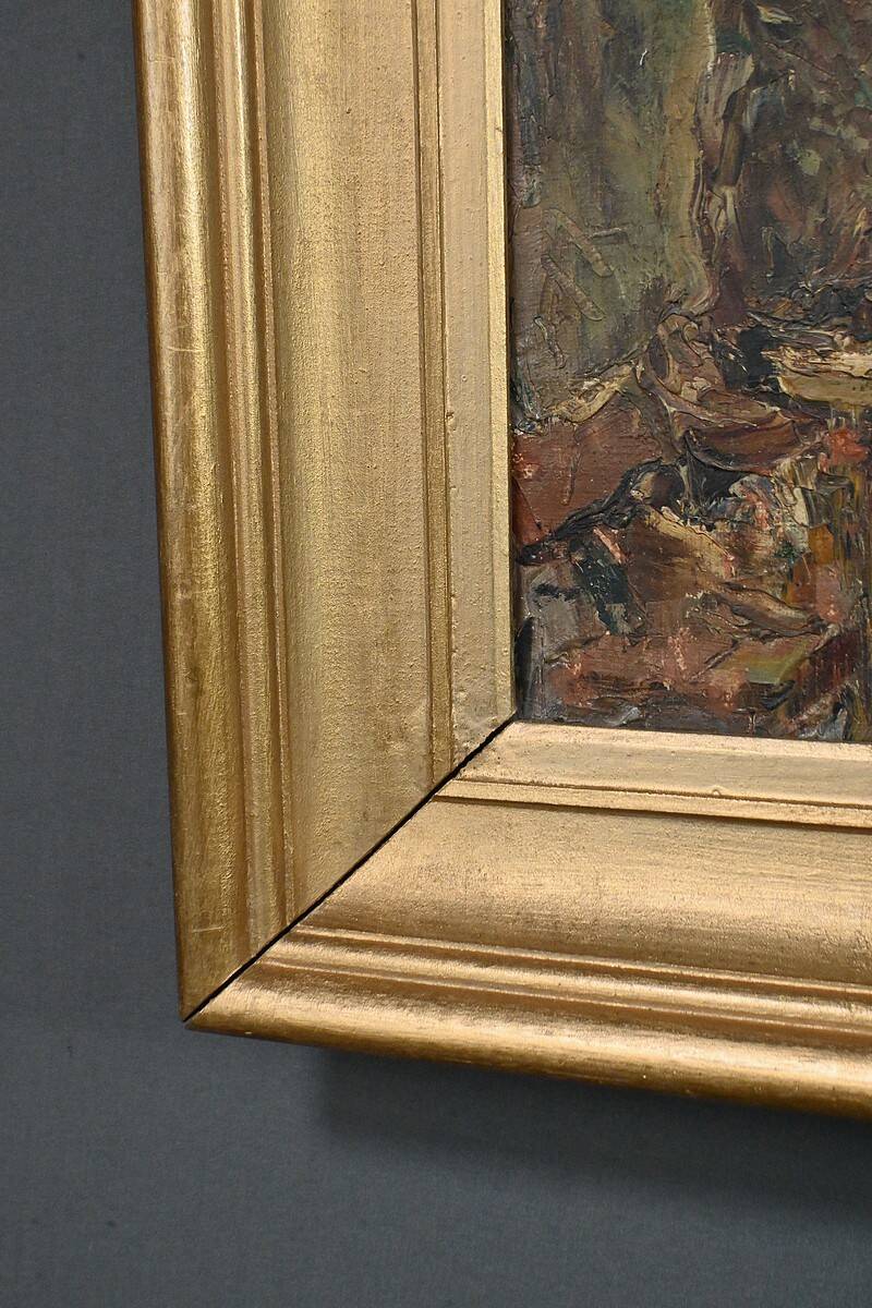 Painting “The Market” by Laurens – Early 20th century