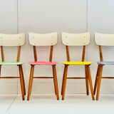 4 chaises de bistrot Ton, 1970', Thonet