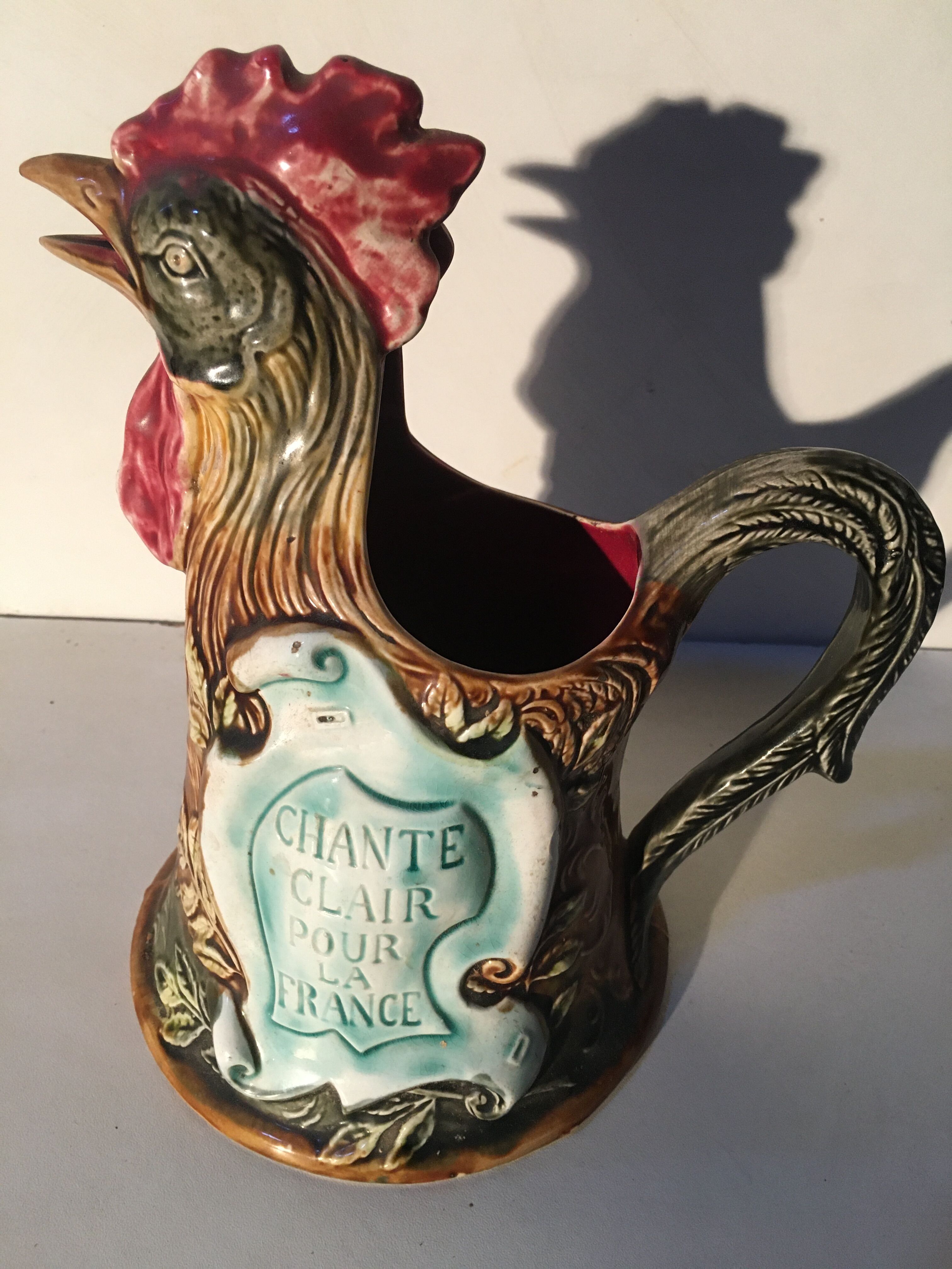 Pitcher slurry rooster the Gallic