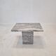 Side table in granite, 1980s