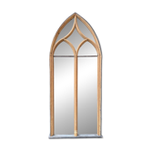 Late 19th-century Gothic-style mirror.