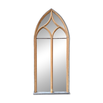 Late 19th-century Gothic-style mirror.