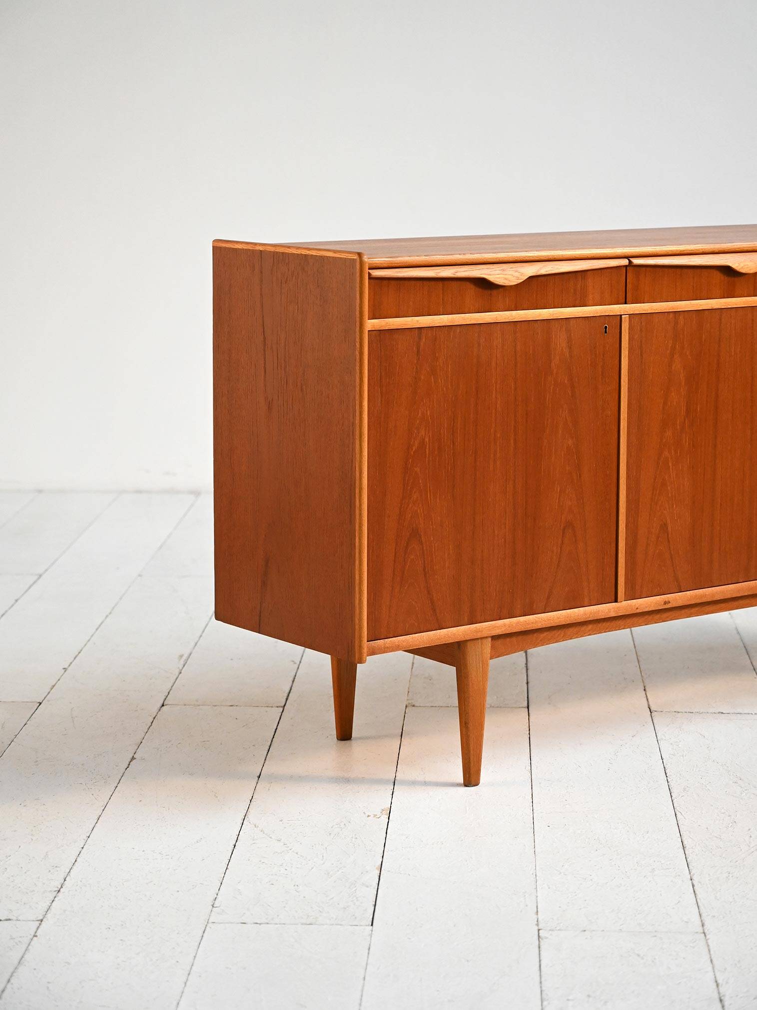 Swedish teak sideboard “Primo”, by Breo Möbler, 1960s