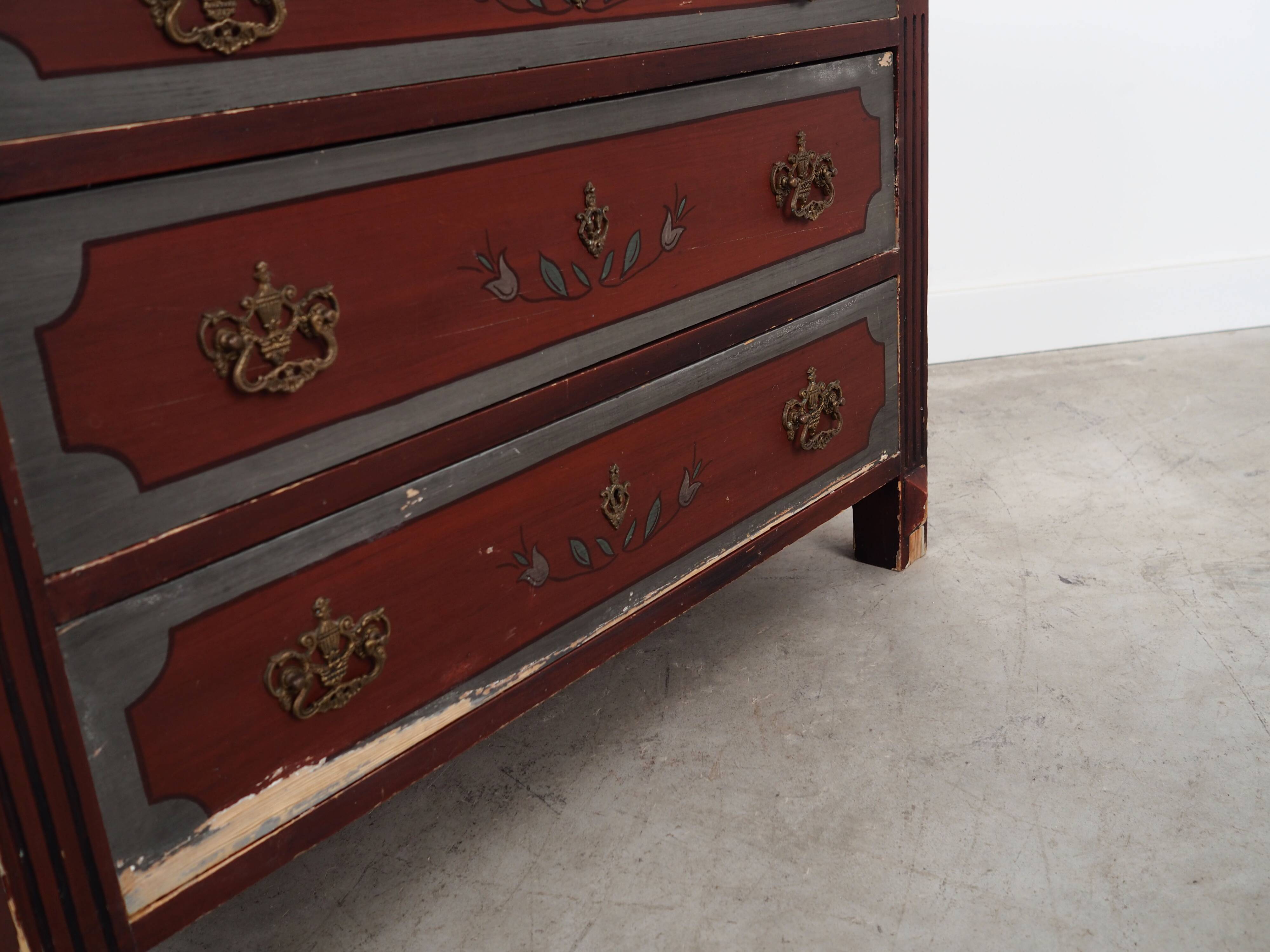 Pine chest of drawers, Danish design, 1950s, production: Denmark