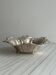 Antique metal salad bowl