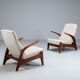 Rastad and Relling low back lounge chairs Gimson and Slater Norway 1960