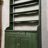 Lacquered wood store display bookcase