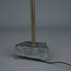 1990s artisanal Brutalist Postmodern Belgium floor Lamp