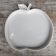 Vintage apple-shaped pie dish 1970s