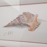 Watercolor signed Romey