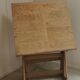 Old architect's table / drawings