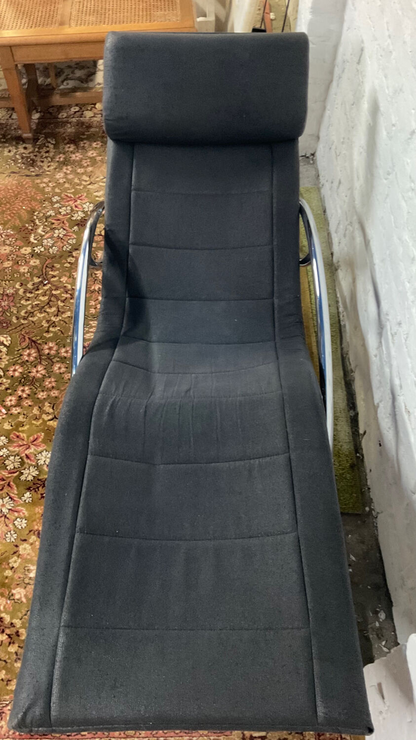 Fauteuil lounge à bascule dès années 70-80