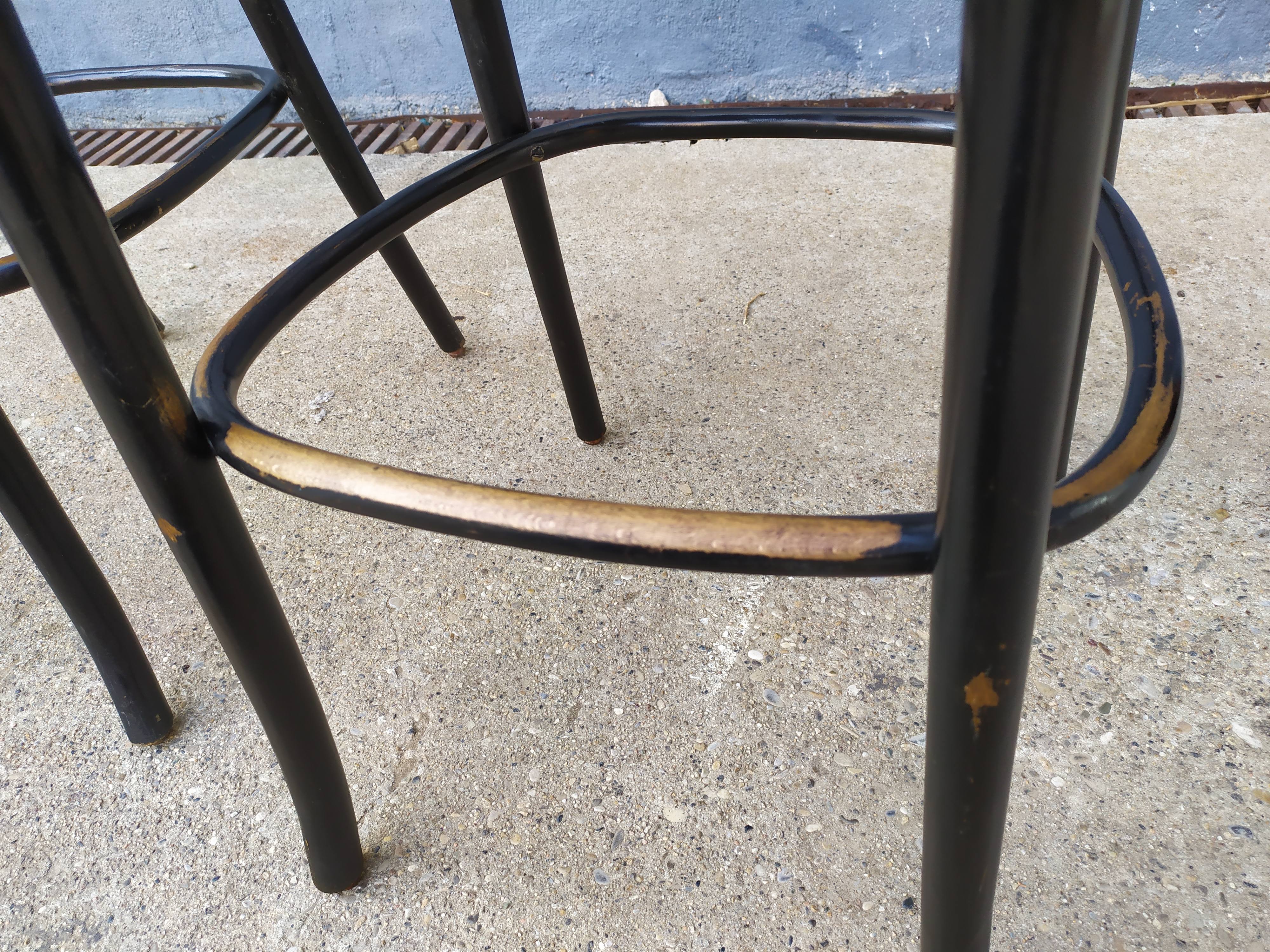 Pair of bistro bar stools