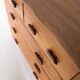 Elm "organic" chest of drawers