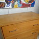 Commode vintage scandinave pieds compas année 60